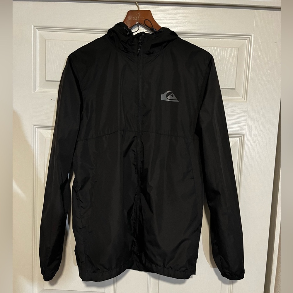 Quiksilver Black Mesh-Lined Jacket